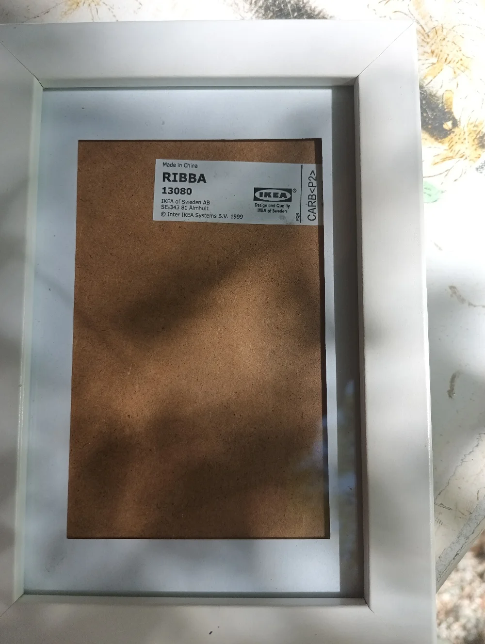 IKEA Ribba White Picture Frame 13080